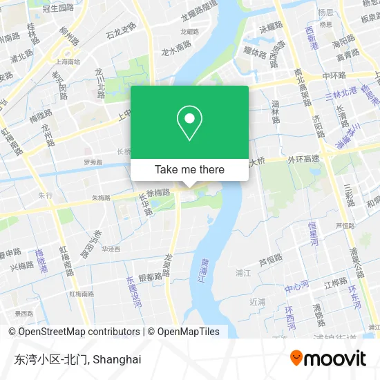 东湾小区-北门 map