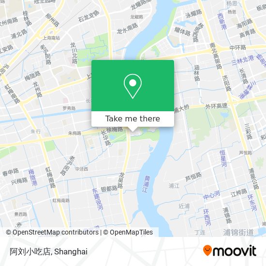 阿刘小吃店 map