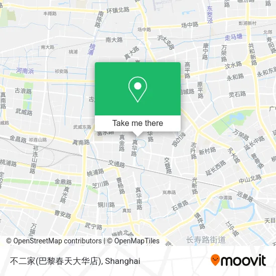 不二家(巴黎春天大华店) map