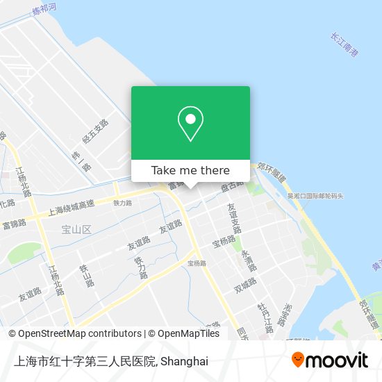 上海市红十字第三人民医院 map