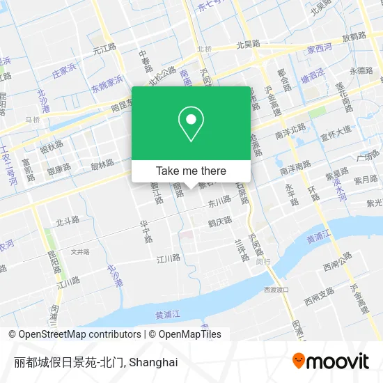 丽都城假日景苑-北门 map