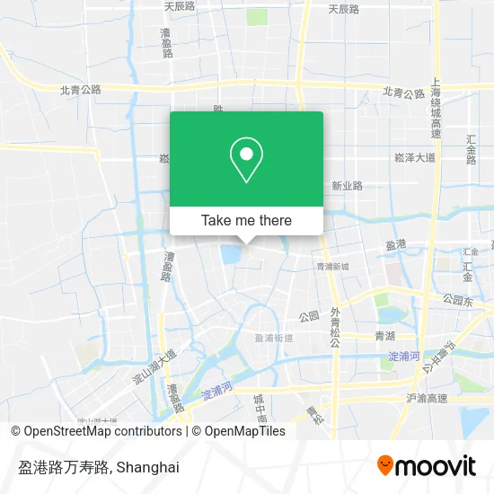 盈港路万寿路 map