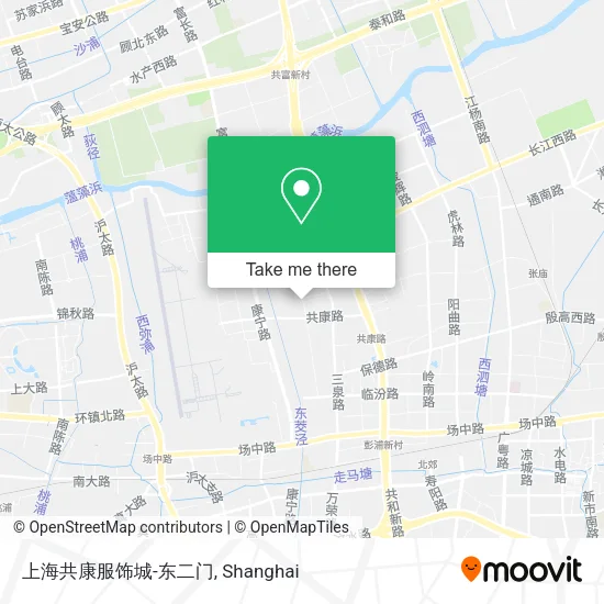 上海共康服饰城-东二门 map