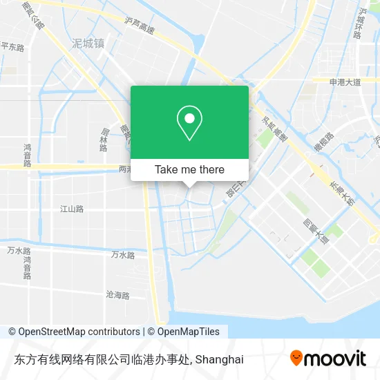 东方有线网络有限公司临港办事处 map
