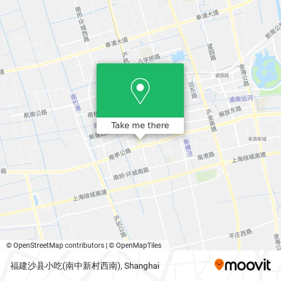 福建沙县小吃(南中新村西南) map