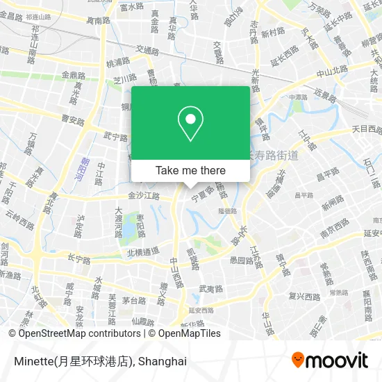 Minette(月星环球港店) map