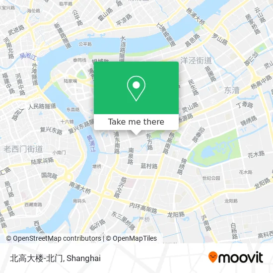 北高大楼-北门 map