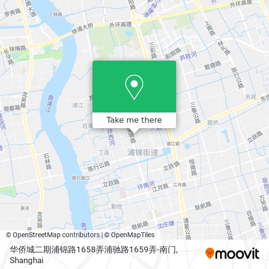 华侨城二期浦锦路1658弄浦驰路1659弄-南门 map