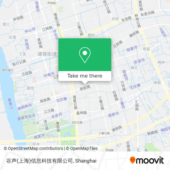 谷声(上海)信息科技有限公司 map