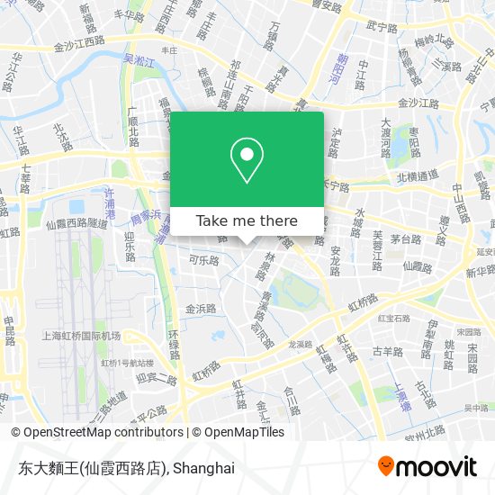 东大麵王(仙霞西路店) map