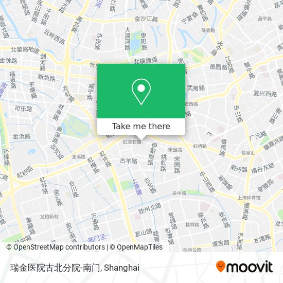 瑞金医院古北分院-南门 map