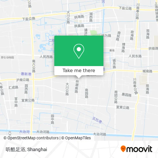 听酷足浴 map