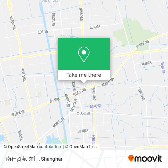 南行贤苑-东门 map