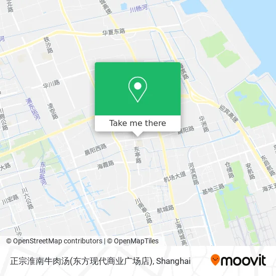正宗淮南牛肉汤(东方现代商业广场店) map
