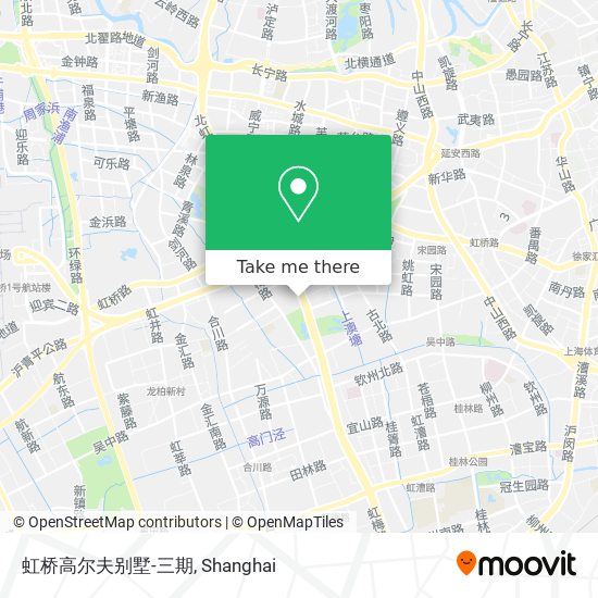 虹桥高尔夫别墅-三期 map