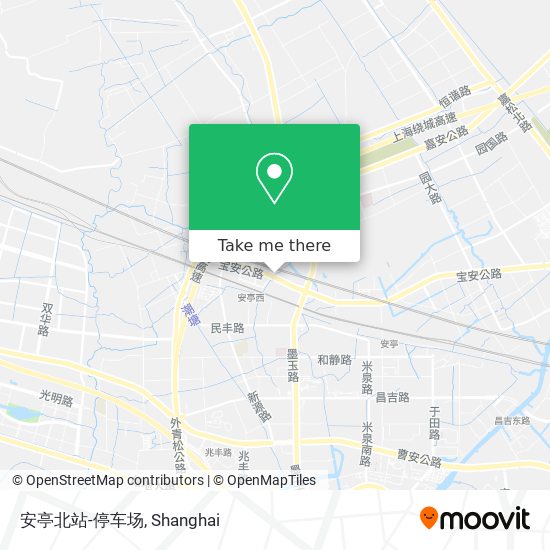 安亭北站-停车场 map