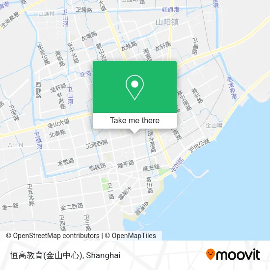 恒高教育(金山中心) map