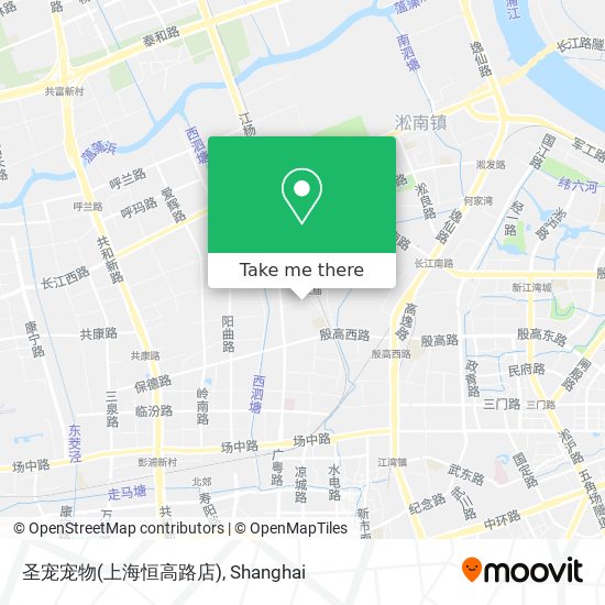 圣宠宠物(上海恒高路店) map
