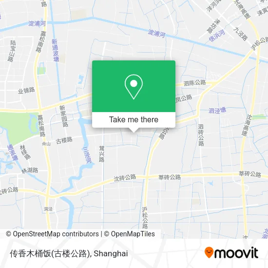 传香木桶饭(古楼公路) map