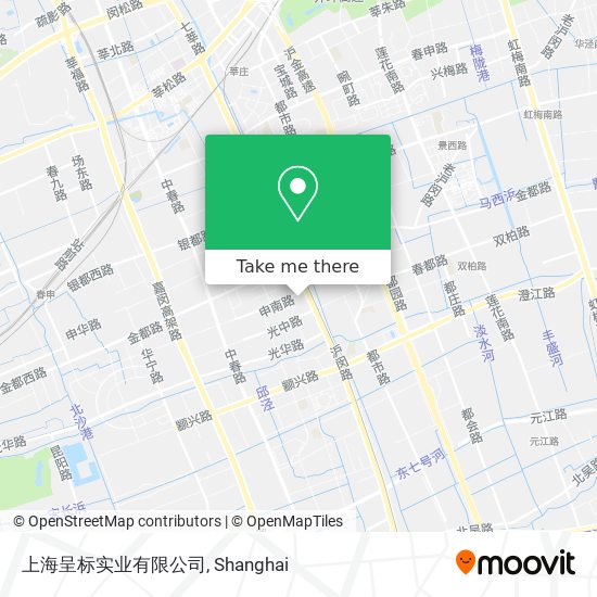 上海呈标实业有限公司 map