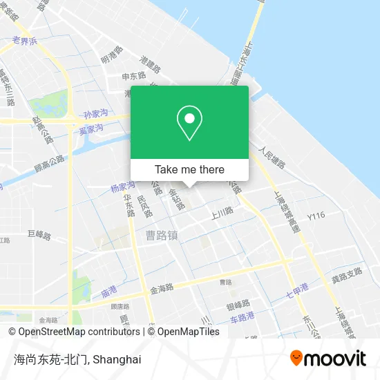 海尚东苑-北门 map