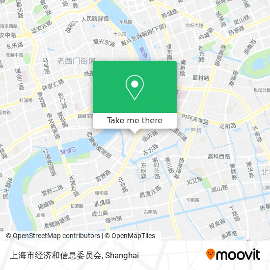 上海市经济和信息委员会 map