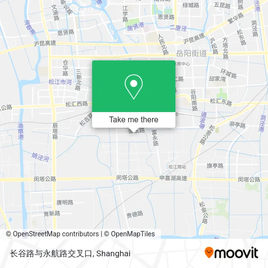 长谷路与永航路交叉口 map