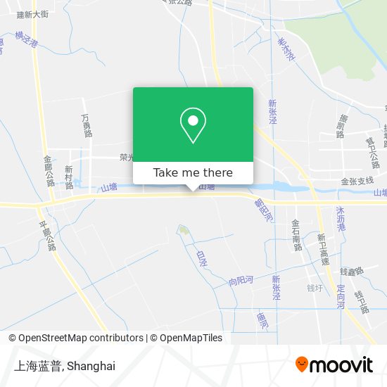 上海蓝普 map