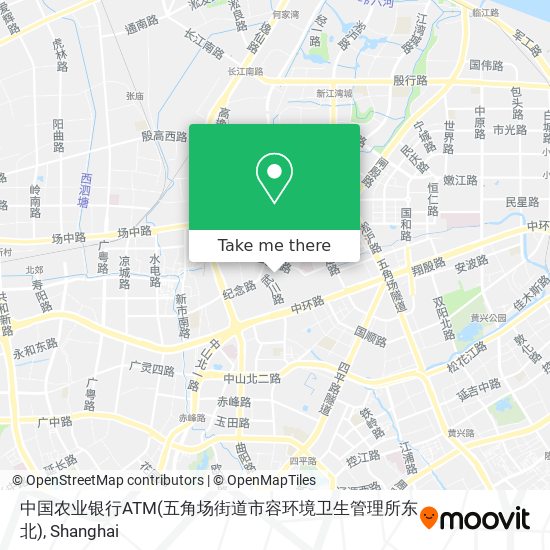 中国农业银行ATM(五角场街道市容环境卫生管理所东北) map