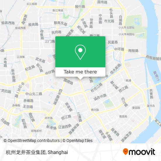 杭州龙井茶业集团 map