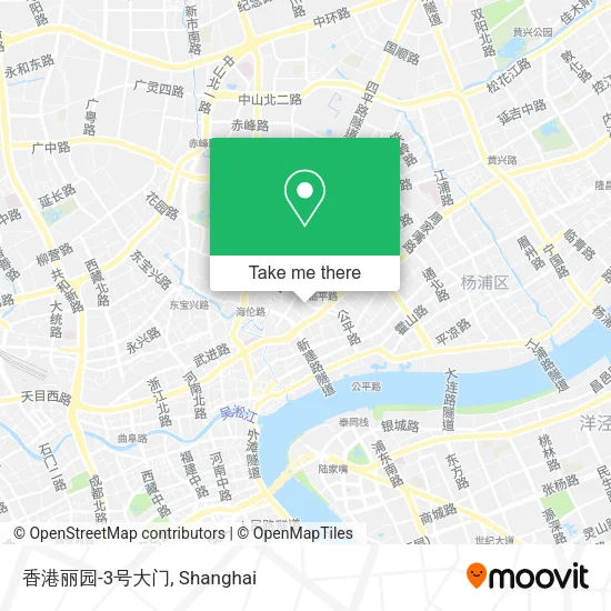 香港丽园-3号大门 map