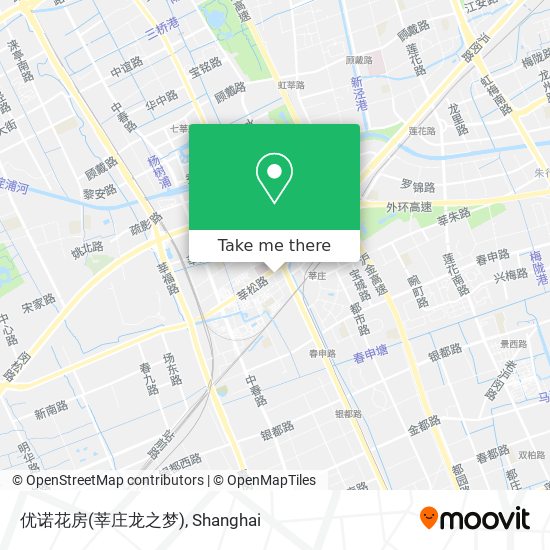 优诺花房(莘庄龙之梦) map