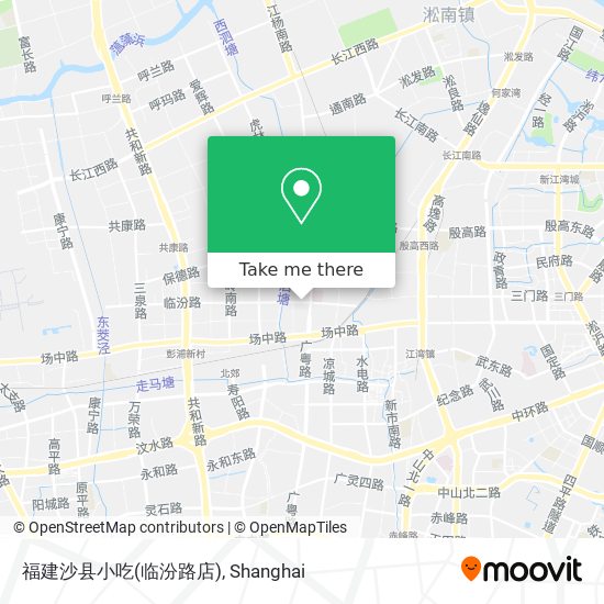 福建沙县小吃(临汾路店) map