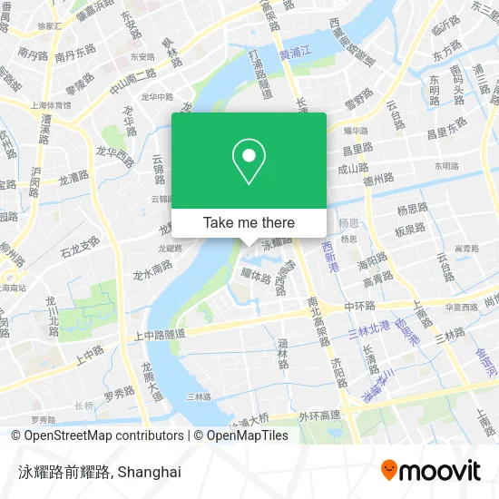 泳耀路前耀路 map