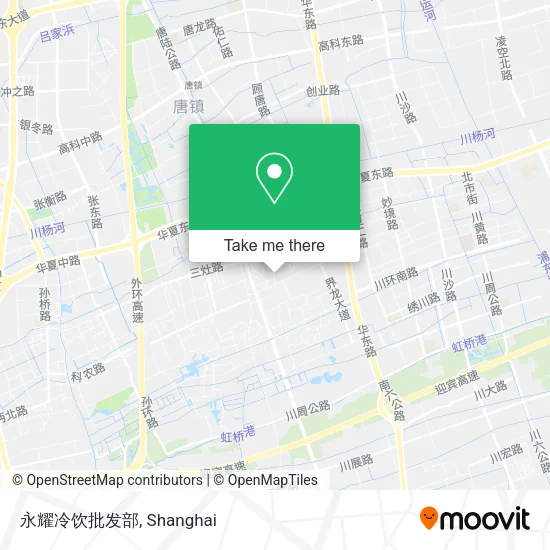 永耀冷饮批发部 map