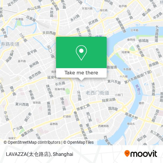 LAVAZZA(太仓路店) map