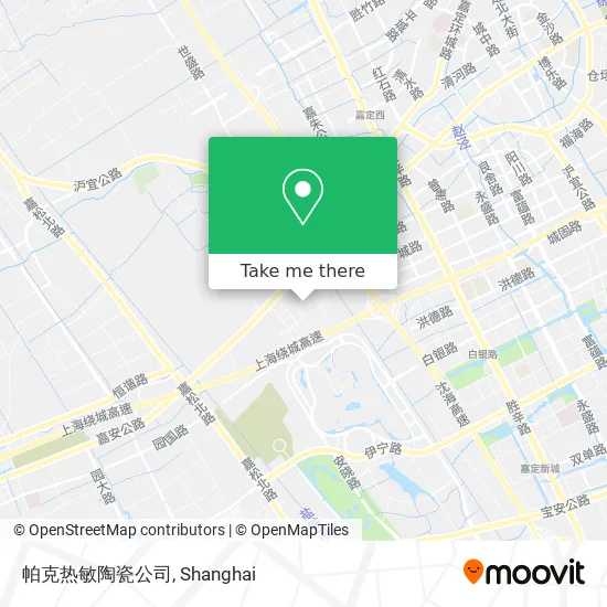 帕克热敏陶瓷公司 map