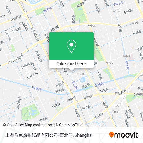 上海马克热敏纸品有限公司-西北门 map