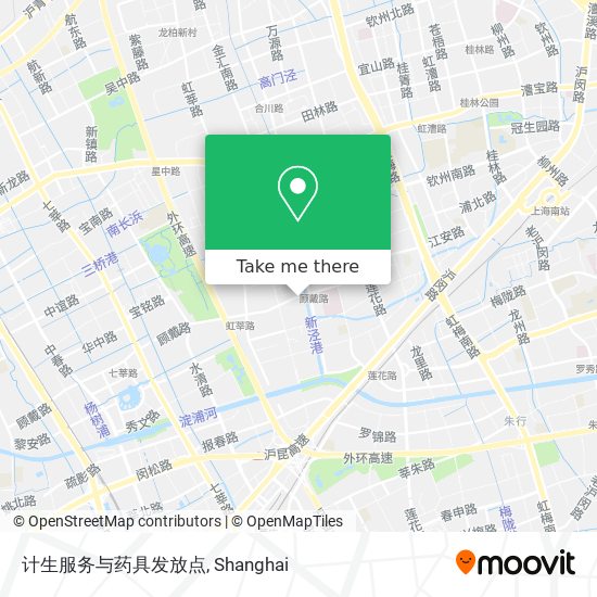 计生服务与药具发放点 map