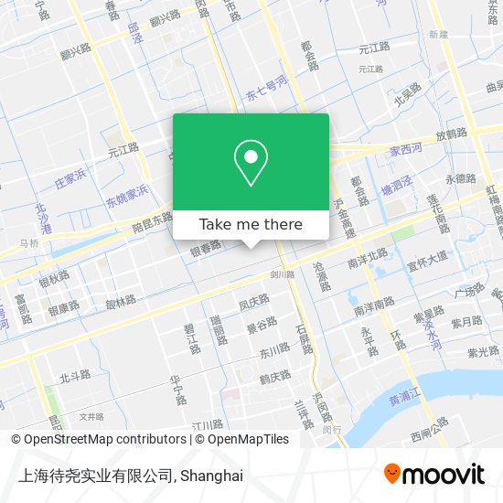 上海待尧实业有限公司 map