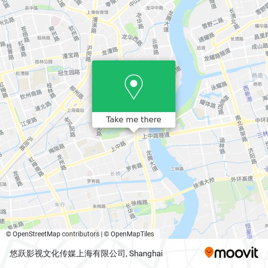悠跃影视文化传媒上海有限公司 map