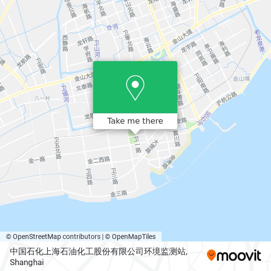 中国石化上海石油化工股份有限公司环境监测站 map