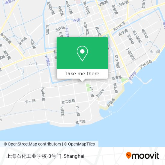 上海石化工业学校-3号门 map