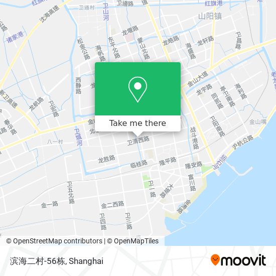 滨海二村-56栋 map