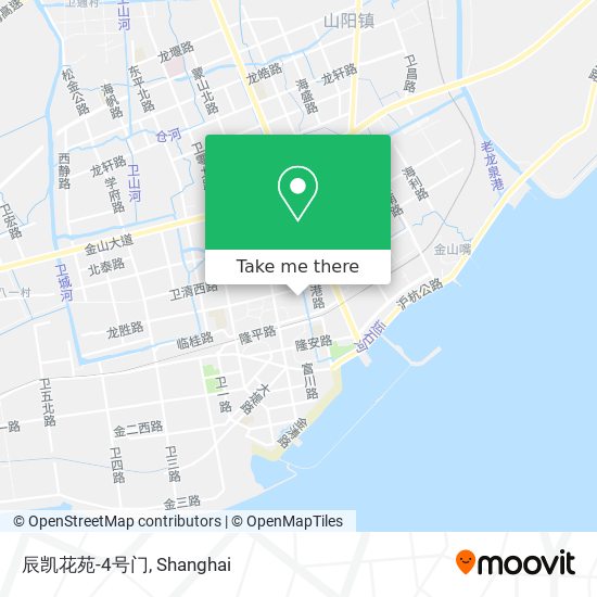 辰凯花苑-4号门 map