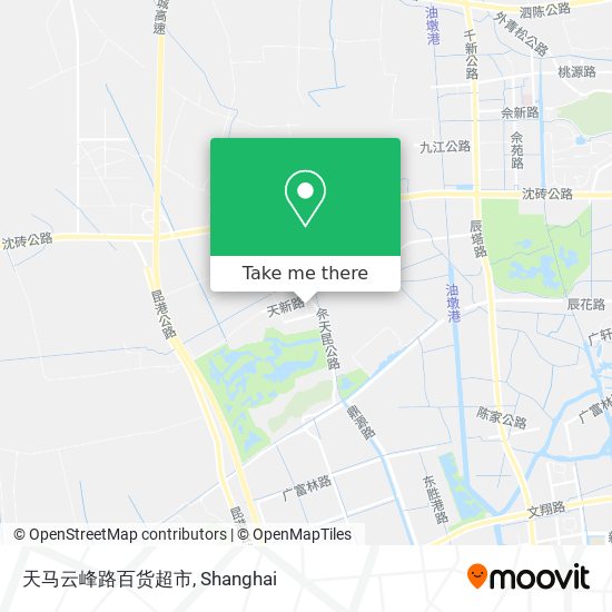 天马云峰路百货超市 map