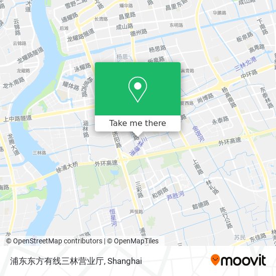 浦东东方有线三林营业厅 map
