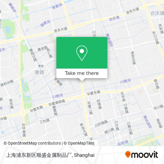 上海浦东新区顺盛金属制品厂 map