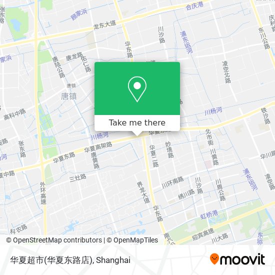 华夏超市(华夏东路店) map