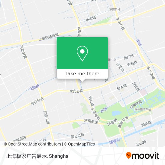 上海极家广告展示 map